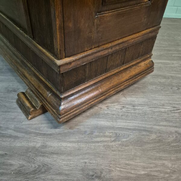 Wardrobe Biedermeier 1830 Oak - Image 9