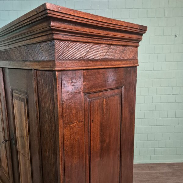 Wardrobe Biedermeier 1830 Oak - Image 10