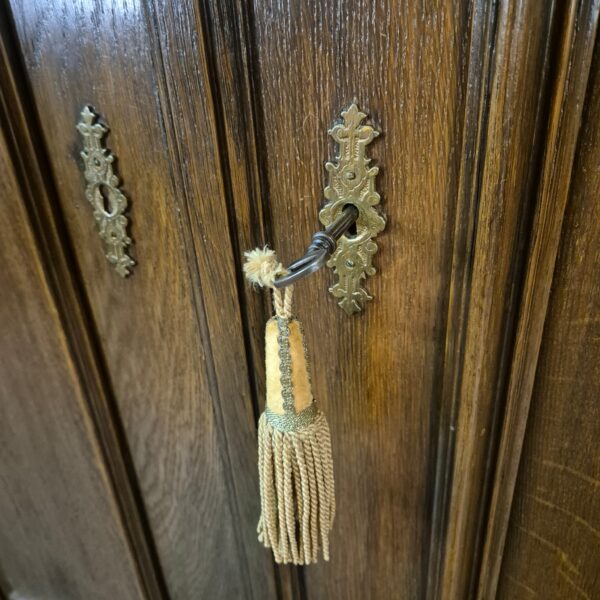 Wardrobe Gründerzeit 1890 Oak - Image 12