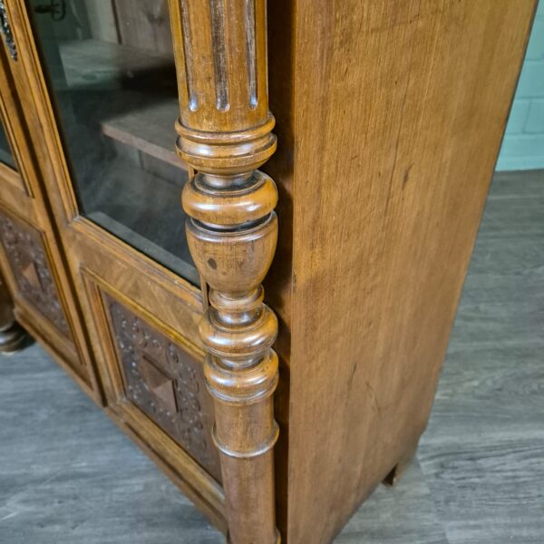 Bookcase Gründerzeit 1880 Walnut - Image 10