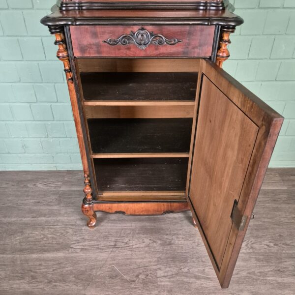 Cabinet Biedermeier 1860 Mahogany - Image 19