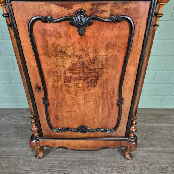 Cabinet Biedermeier 1860 Mahogany - Image 11