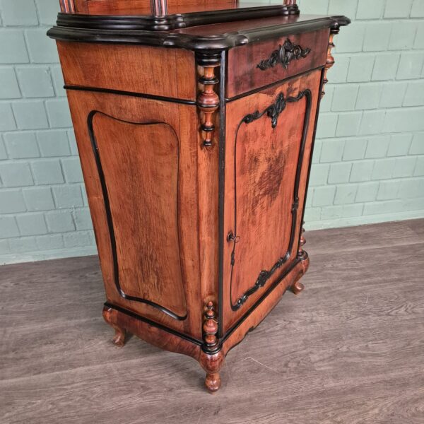 Cabinet Biedermeier 1860 Mahogany - Image 15