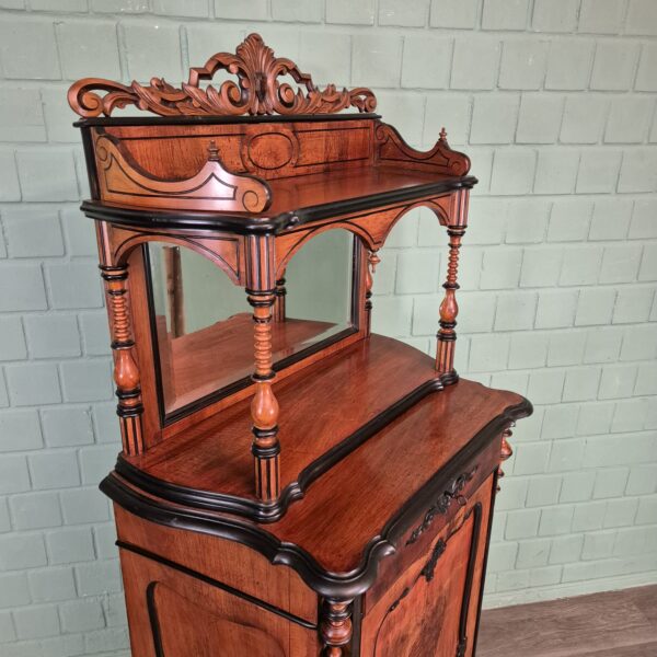 Cabinet Biedermeier 1860 Mahogany - Image 16