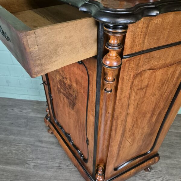 Cabinet Biedermeier 1860 Mahogany - Image 18