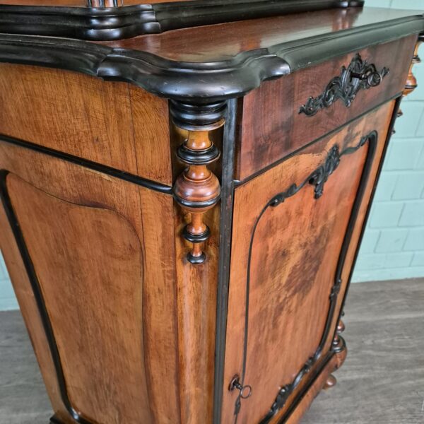 Cabinet Biedermeier 1860 Mahogany - Image 14