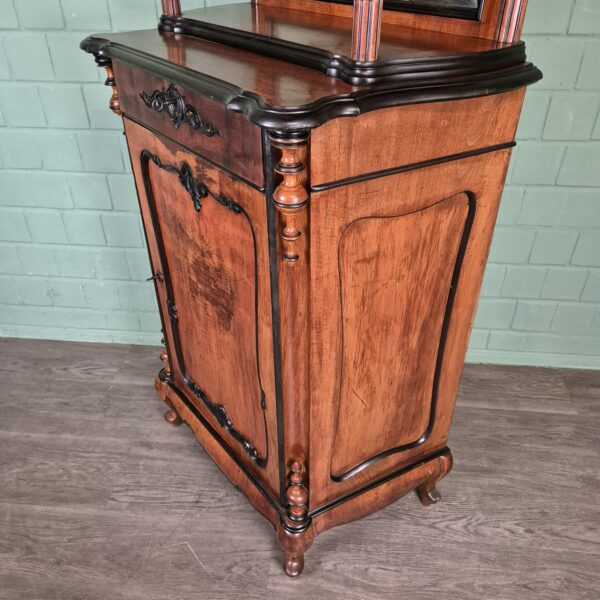 Cabinet Biedermeier 1860 Mahogany - Image 9