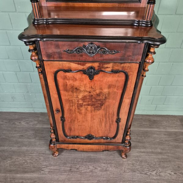 Cabinet Biedermeier 1860 Mahogany - Image 10