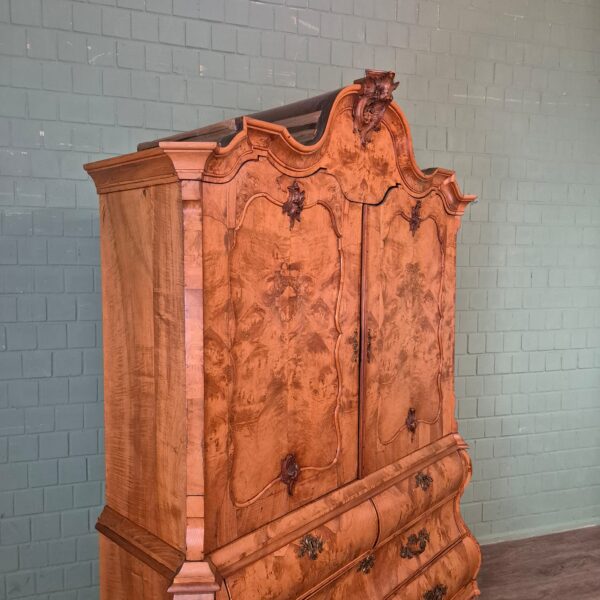 Cabinet Baroque 1800 Walnut - Image 5