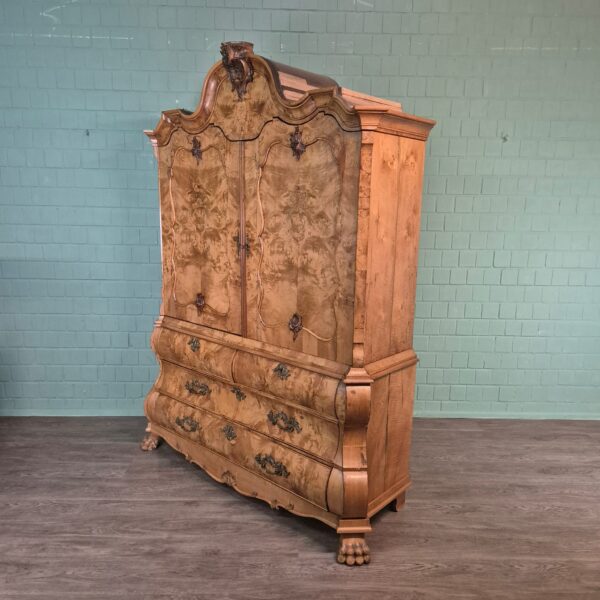 Cabinet Baroque 1800 Walnut - Image 4