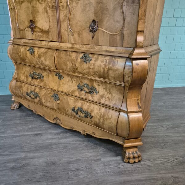 Cabinet Baroque 1800 Walnut - Image 11