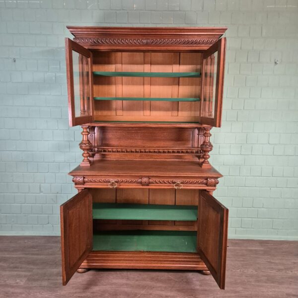 Cabinet Gründerzeit 1880 Oak - Image 14