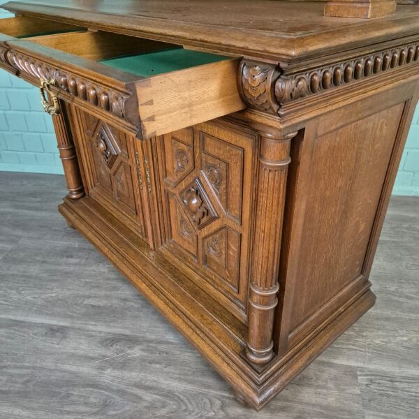 Cabinet Gründerzeit 1880 Oak - Image 20