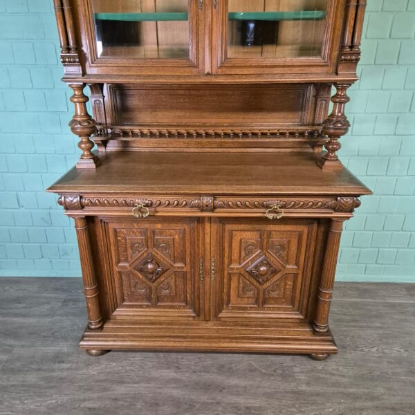 Cabinet Gründerzeit 1880 Oak - Image 10
