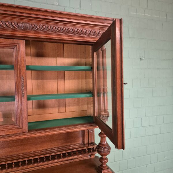 Cabinet Gründerzeit 1880 Oak - Image 16