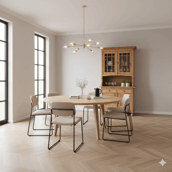 Kitchen Cabinet Jugendstil 1900 Pine - Image 2