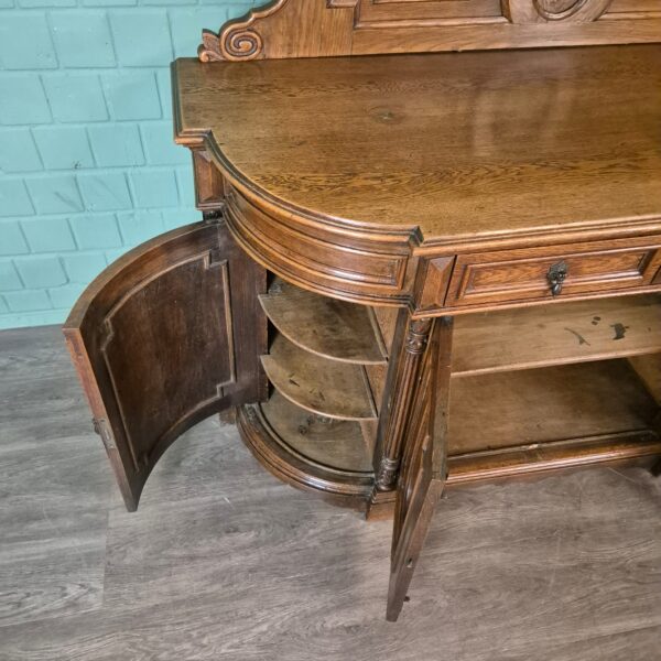 Sideboard Gründerzeit 1880 Oak - Image 12