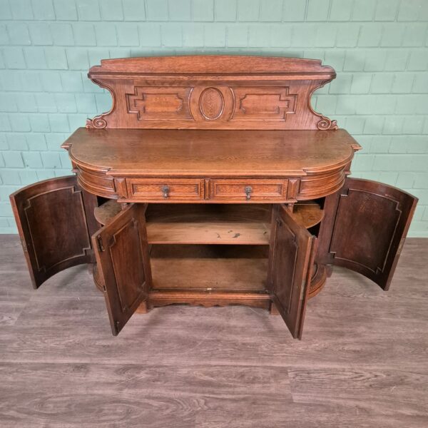 Sideboard Gründerzeit 1880 Oak - Image 13