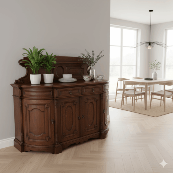 Sideboard Gründerzeit 1880 Oak - Image 2