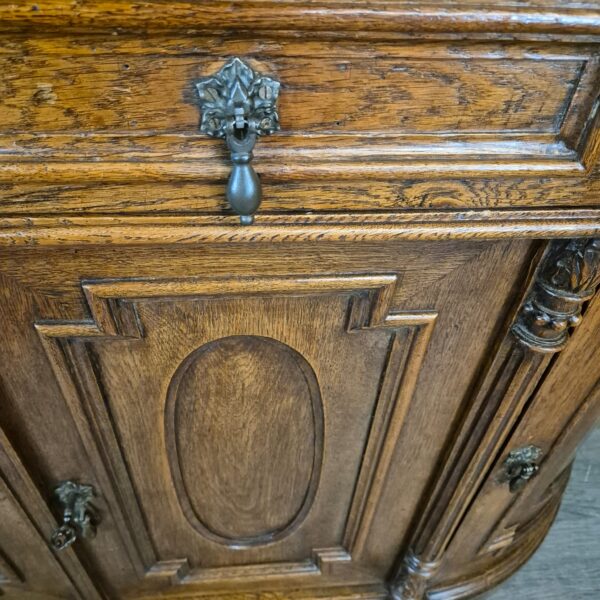 Sideboard Gründerzeit 1880 Oak - Image 8