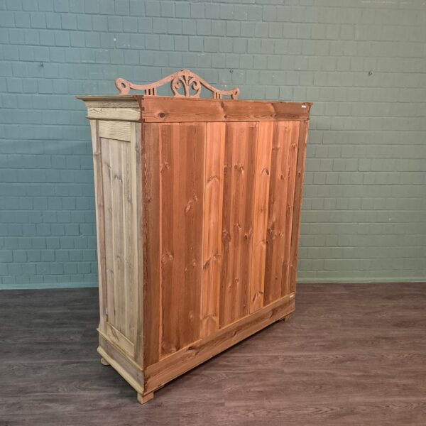 Wardrobe Jugendstil 1900 Pine - Image 18