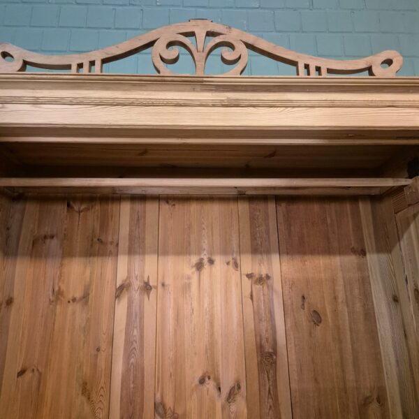Wardrobe Jugendstil 1900 Pine - Image 13