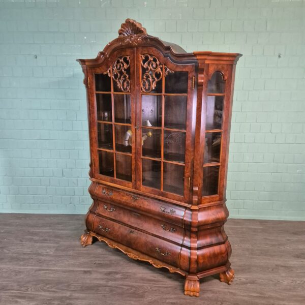 Cabinet Neo-baroque Walnut 1,85 m - Image 4