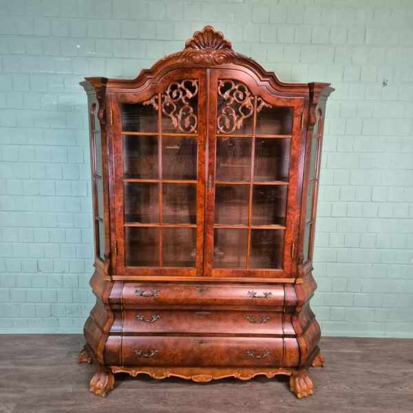 Cabinet Neo-baroque Walnut 1,85 m - Image 3