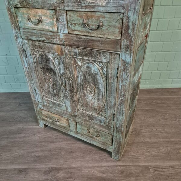 Cabinet Solid Wood Shabby-Chic 1,00 m - Image 11
