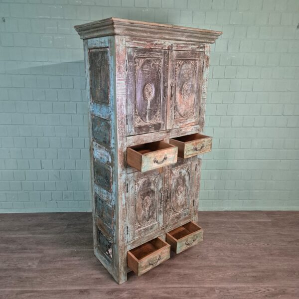 Cabinet Solid Wood Shabby-Chic 1,00 m - Image 25