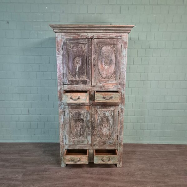 Cabinet Solid Wood Shabby-Chic 1,00 m - Image 24