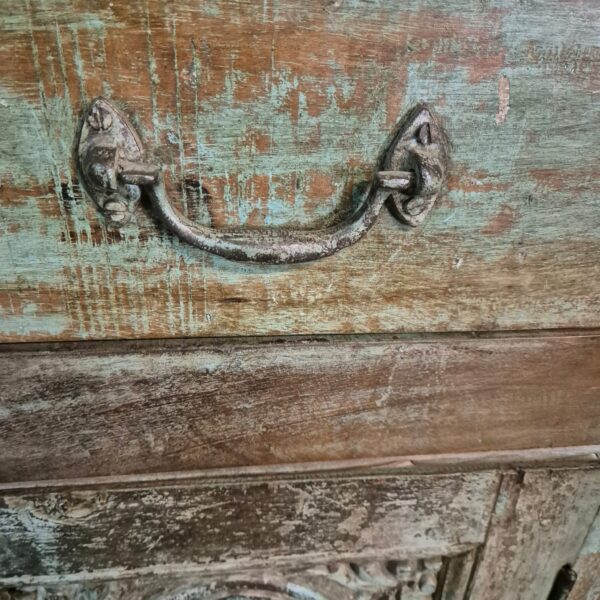 Cabinet Solid Wood Shabby-Chic 1,00 m - Image 9
