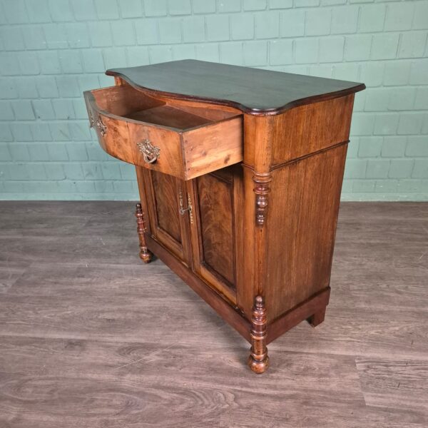 Cabinet Louis Philippe 1860 Walnut - Image 9