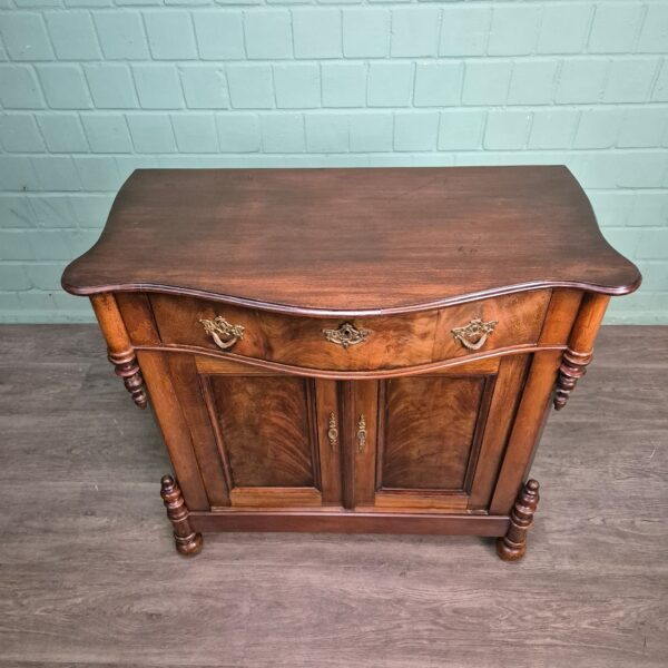 Cabinet Louis Philippe 1860 Walnut - Image 4