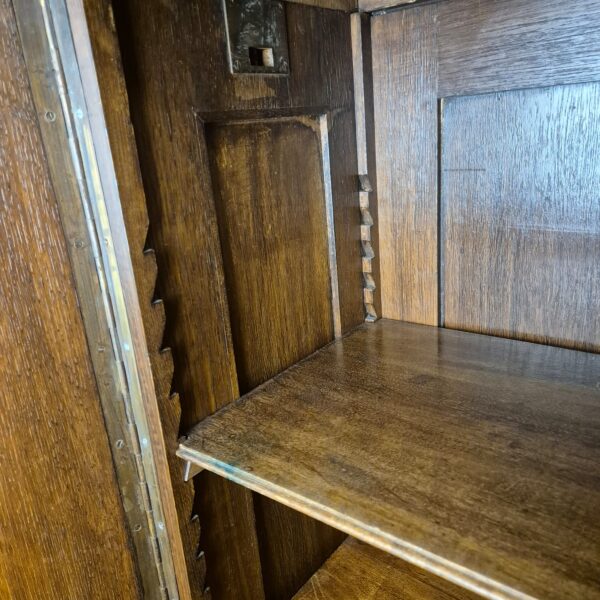 Cabinet Neo-baroque 1890 Oak - Image 21