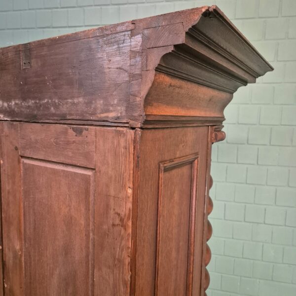 Cabinet Neo-baroque 1890 Oak - Image 26