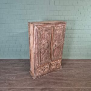 Cabinet Solid Wood Shabby-Chic 0,85 m