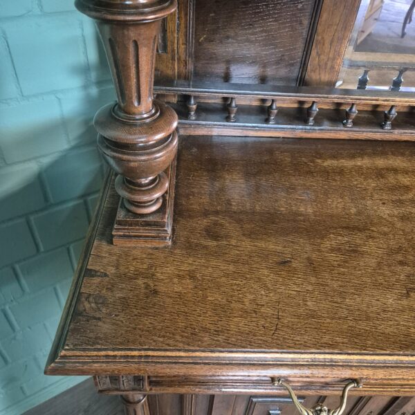 Cabinet Gründerzeit 1880 Oak - Image 10