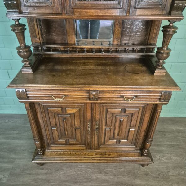 Cabinet Gründerzeit 1880 Oak - Image 11