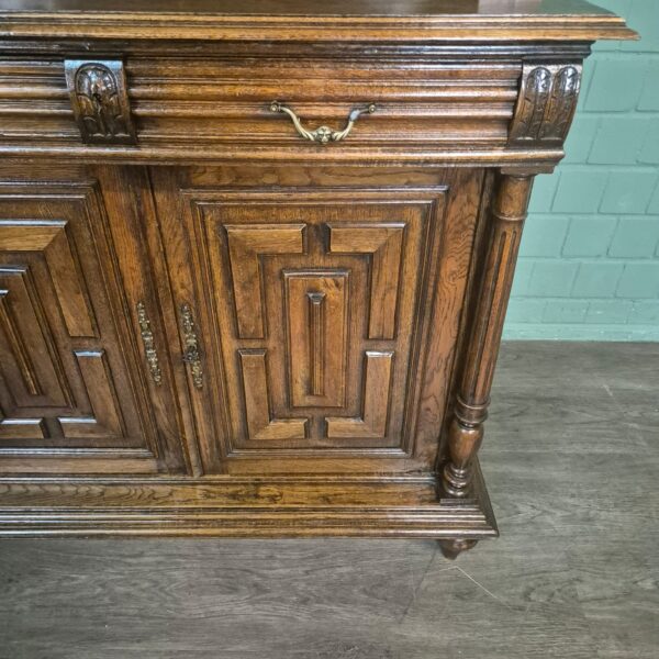 Cabinet Gründerzeit 1880 Oak - Image 13
