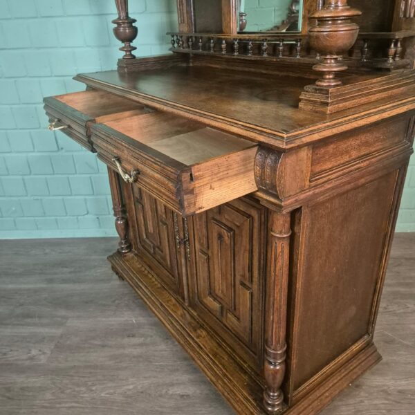 Cabinet Gründerzeit 1880 Oak - Image 22