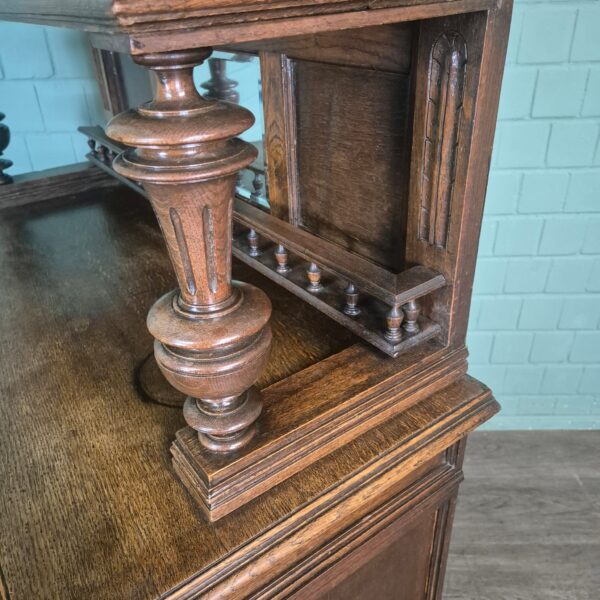 Cabinet Gründerzeit 1880 Oak - Image 15
