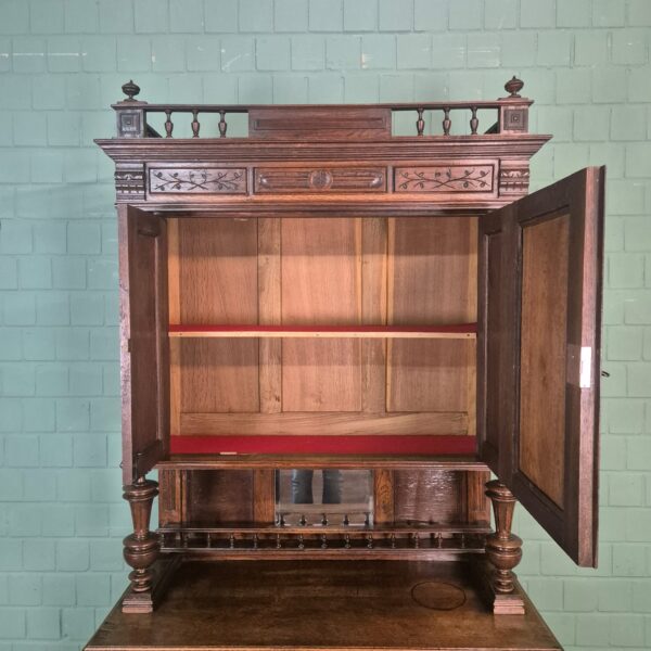 Cabinet Gründerzeit 1880 Oak - Image 20