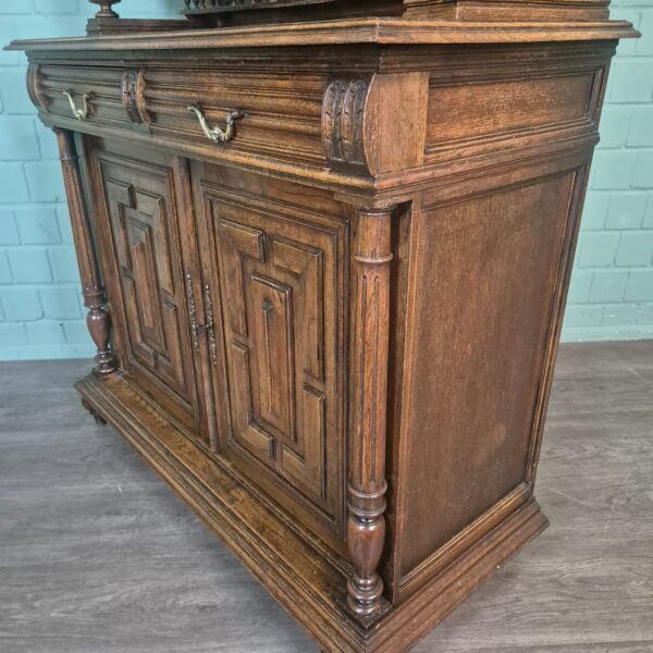 Cabinet Gründerzeit 1880 Oak - Image 14