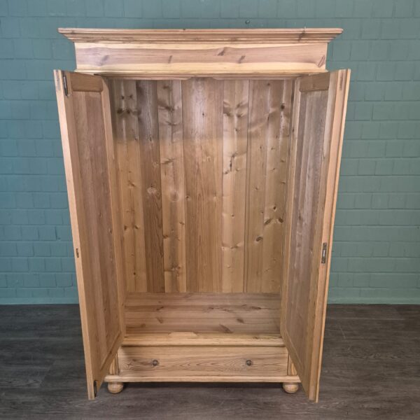 Wardrobe Jugendstil 1900 Pine - Image 12