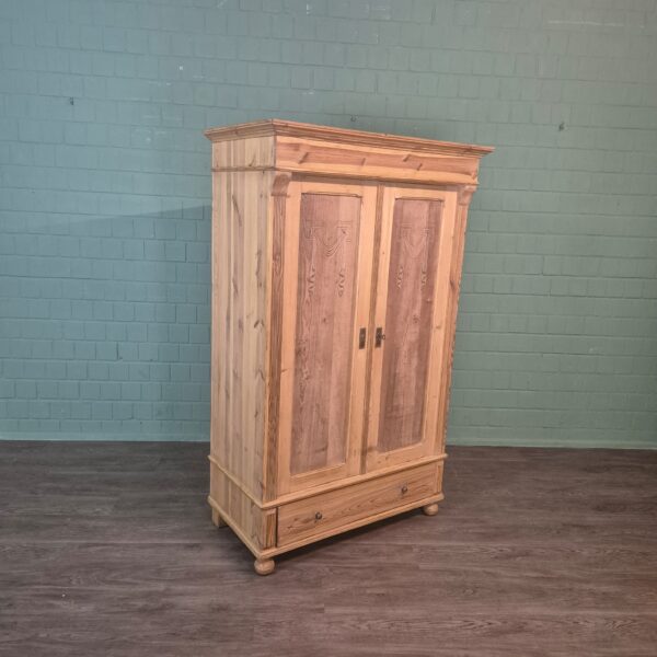 Wardrobe Jugendstil 1900 Pine