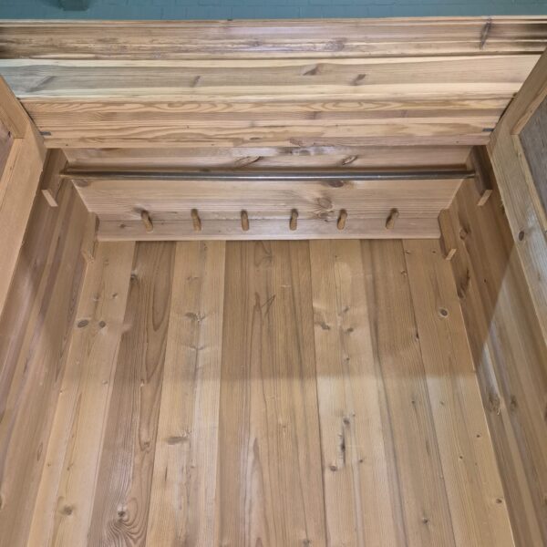 Wardrobe Jugendstil 1900 Pine - Image 14