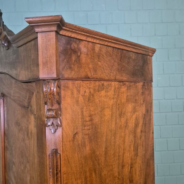 Wardrobe Gründerzeit 1870 Walnut - Image 7