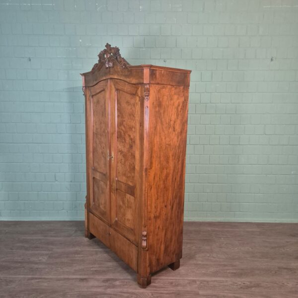 Wardrobe Gründerzeit 1870 Walnut - Image 4