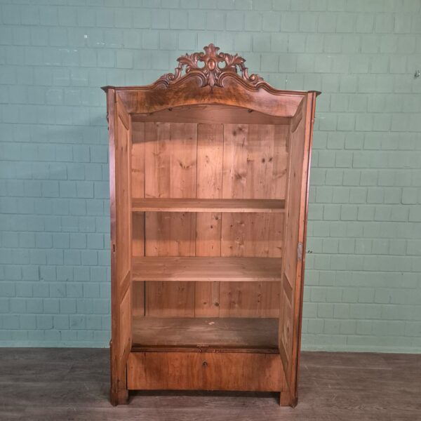 Wardrobe Gründerzeit 1870 Walnut - Image 9